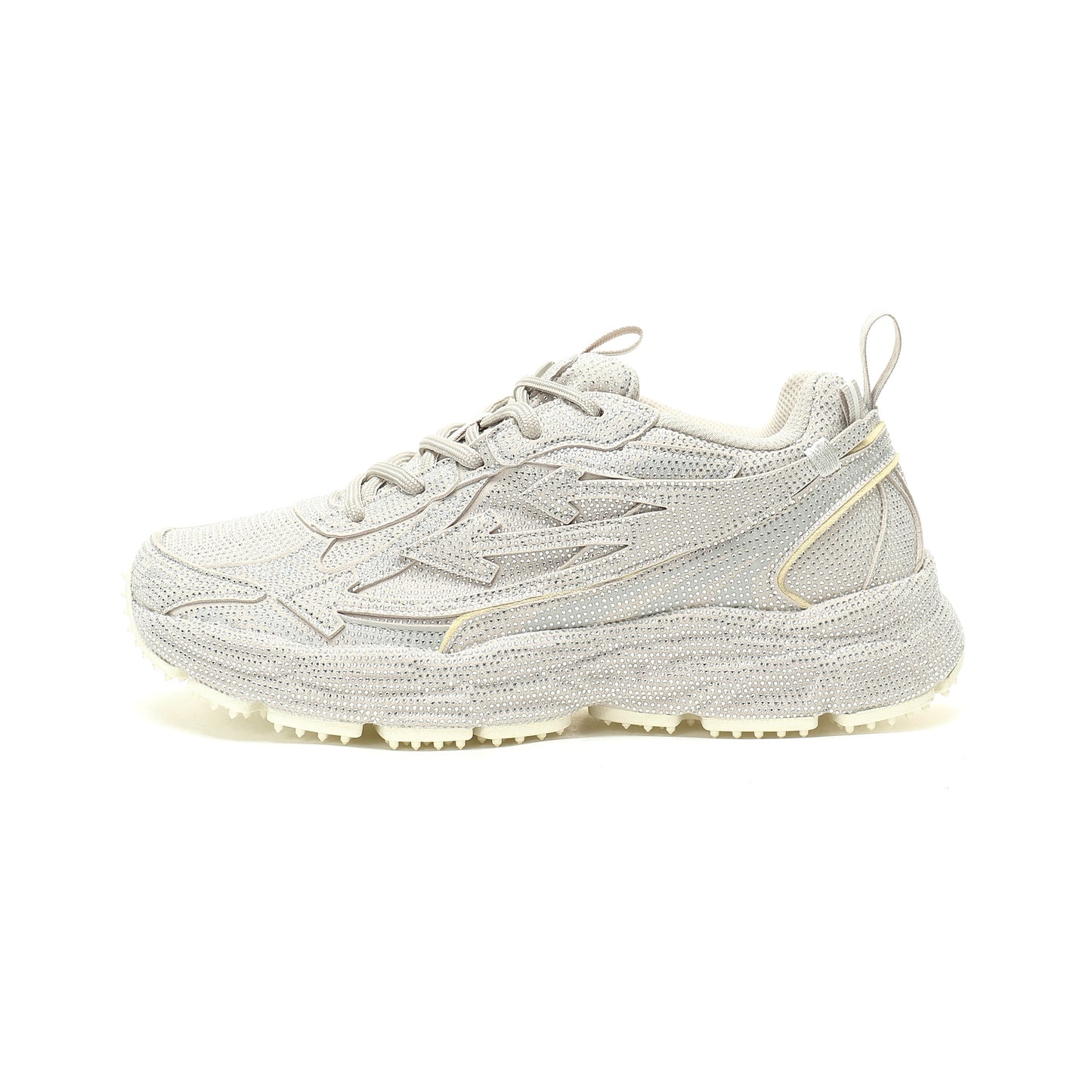 Off-White™ "Be Right Back" Sneaker — BRB  White / Swarovski crystals
