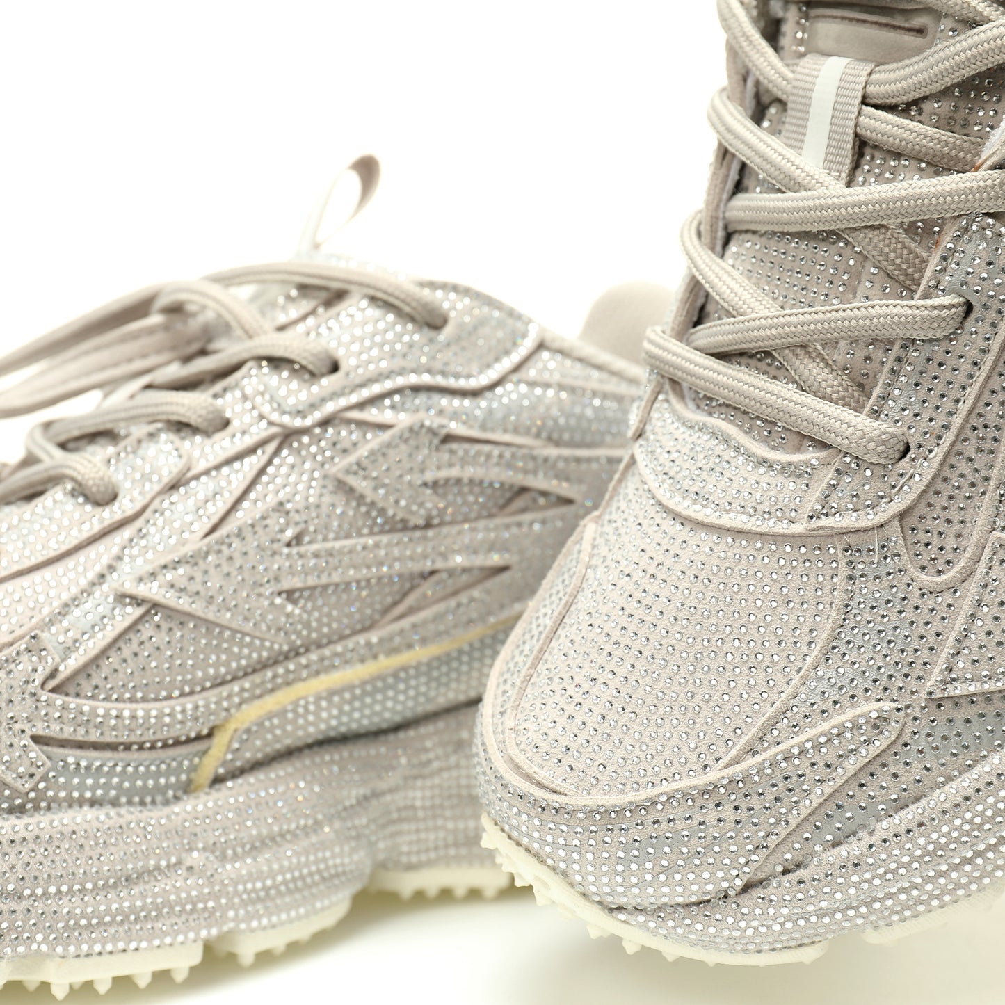 Off-White™ "Be Right Back" Sneaker — BRB  White / Swarovski crystals
