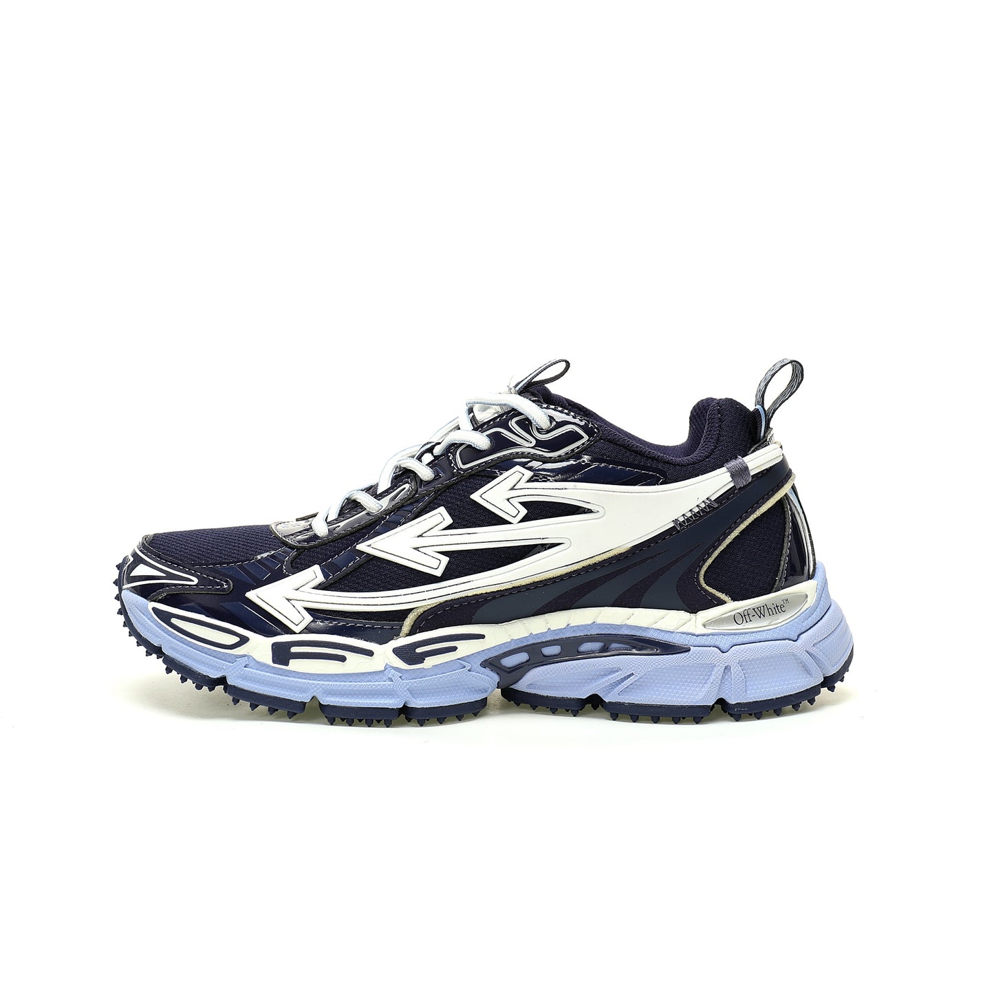 Off-White™ "Be Right Back" Sneaker — BRB   Dark blue