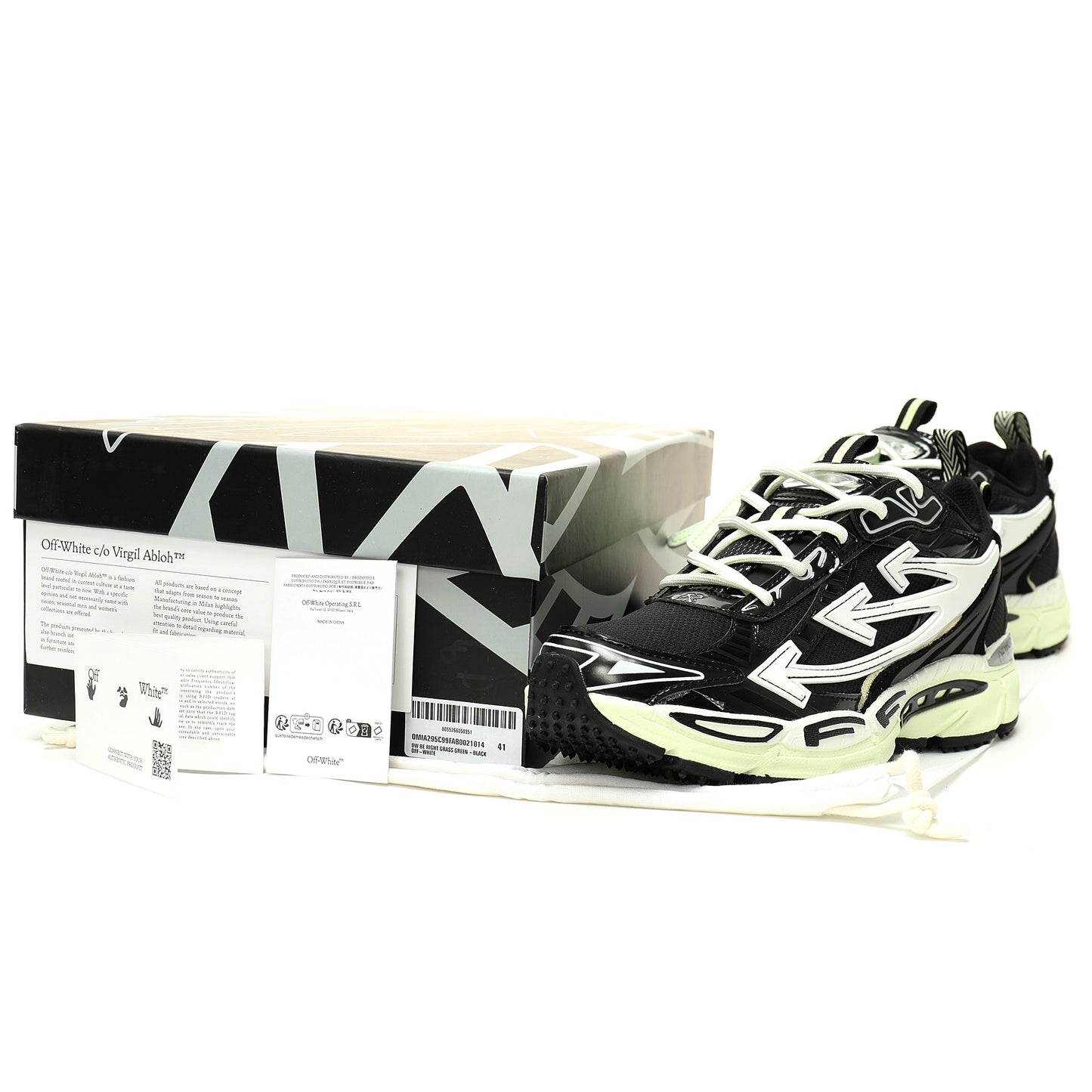 Off-White™ "Be Right Back" Sneaker — BRB   Black