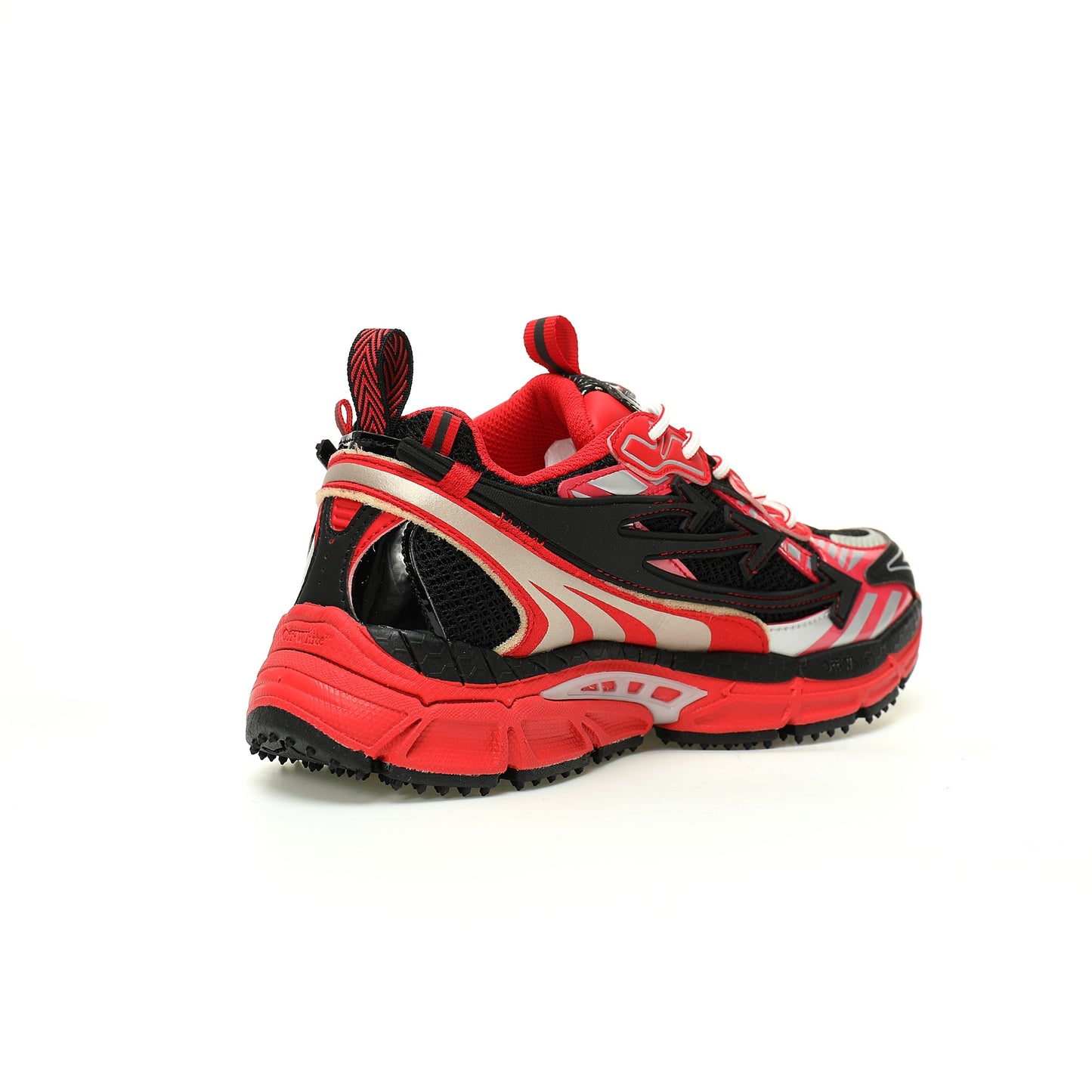 Off-White™ "Be Right Back" Sneaker — BRB   Red / Black
