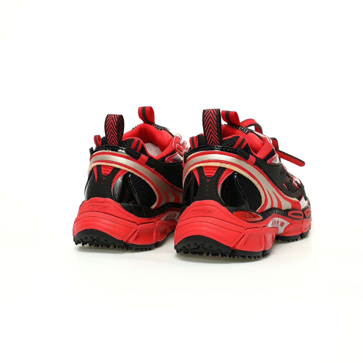 Off-White™ "Be Right Back" Sneaker — BRB   Red / Black
