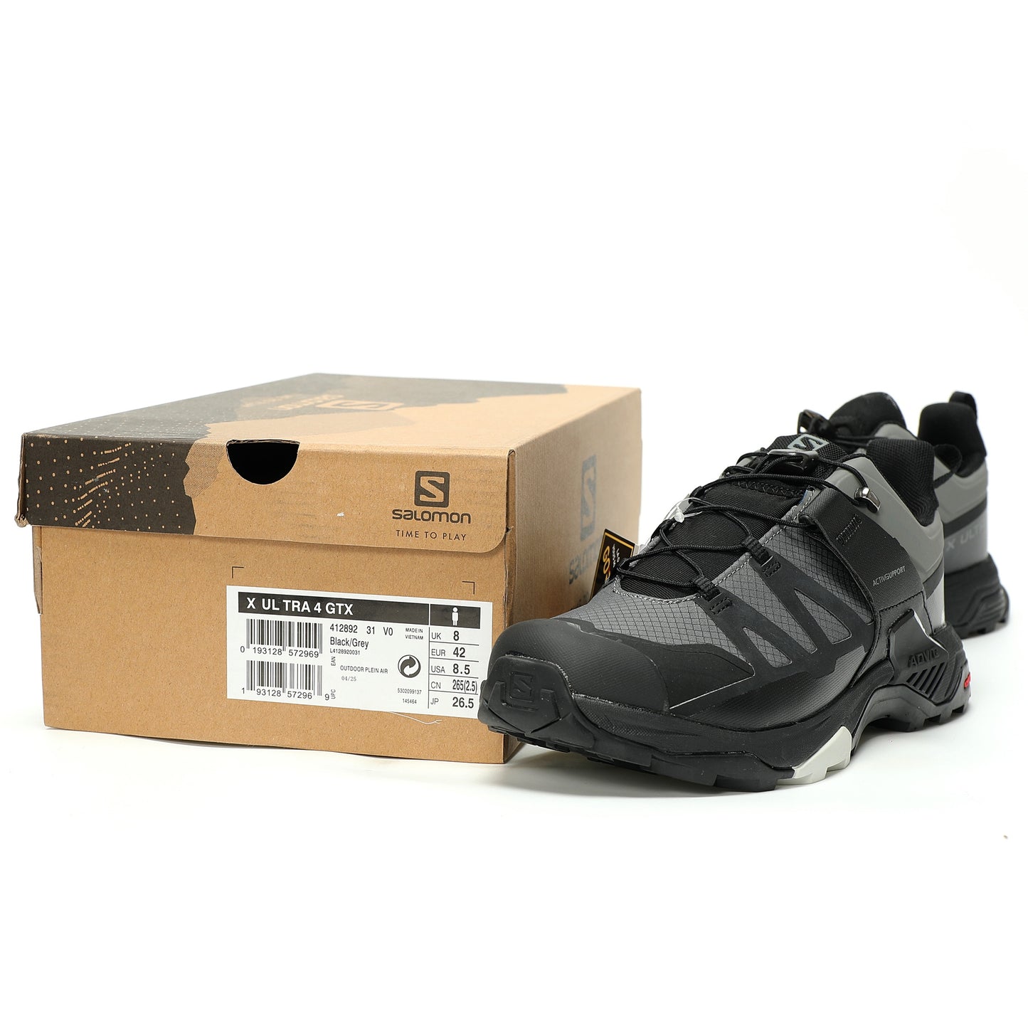 Salomon X Ultra 4 GTX Waterproof Hiking Sneaker